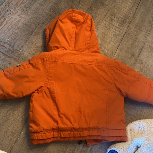 🧡💙Boys bundle sweater jacket Sherpa 💙🧡size 12-18 months - Picture 9 of 9